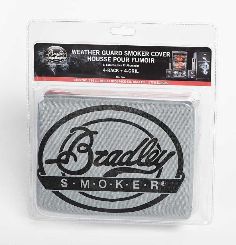 Bradley Smoker 990025 Waterproof Electric Smoker Cover For 4-Rack Digital Smoker, Gray