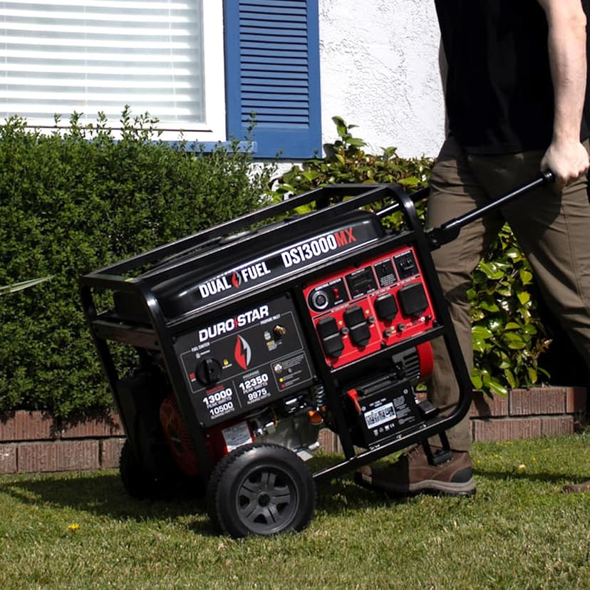 DS13000MX 13,000-Watt 500cc Dual Fuel Portable Generator