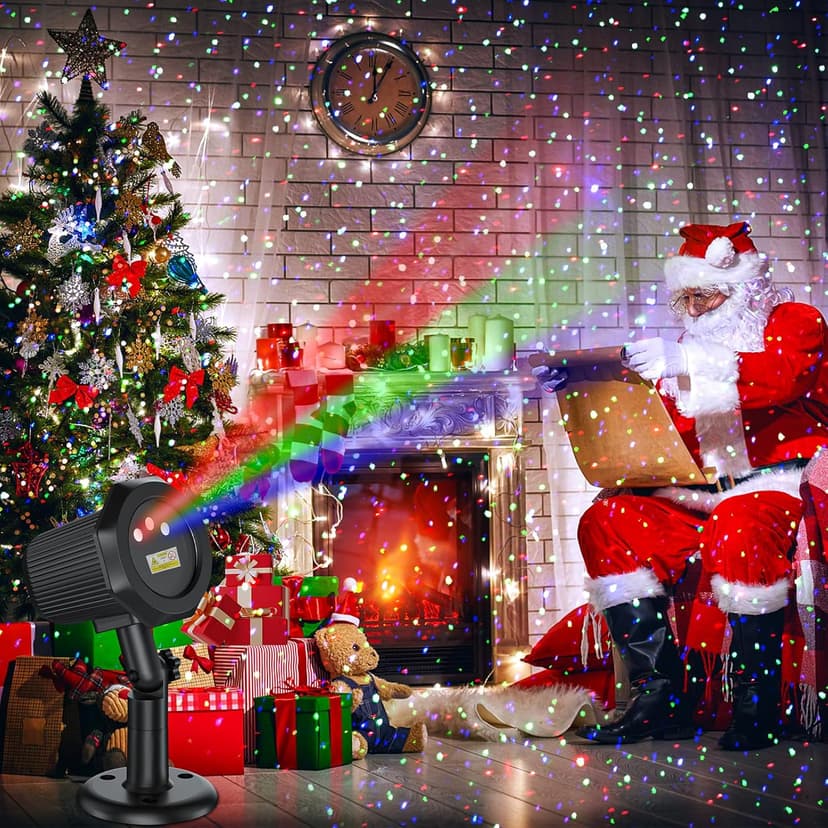 Firefly Laser Projector Lights Outdoor, Garden Light Projector with Remote and Timer, Waterproof Firefly RGB Lights Decoration for Wedding Christmas Halloween Holiday Party Yard Landscape Decor