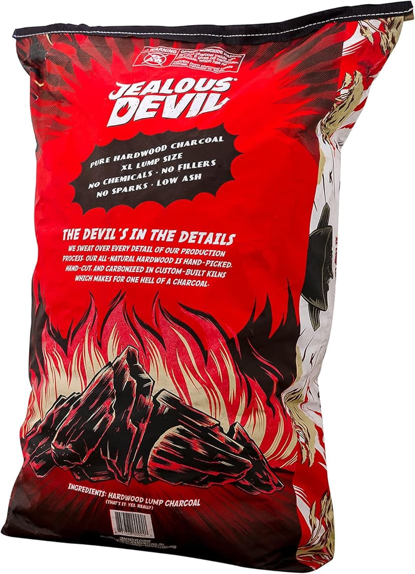 Jealous Devil All Natural Hardwood Lump Charcoal - 35LB