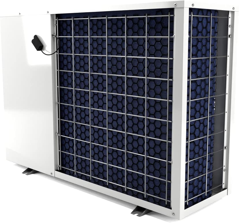FibroPool Swimming Pool Heat Pump - FH270 70,000 BTU - for Above and In Ground Pools and Spas - High Efficiency, All Electric Heater - No Natural Gas or Propane Needed