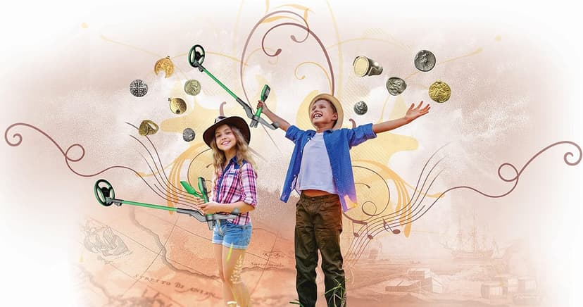 Nokta Metal Detector for Kids – Midi Hoard Kids Metal Detector with LCD Display - Waterproof- Pinpoint Button - Lightweight and Easy to Use, Ideal for Ages 8-12+