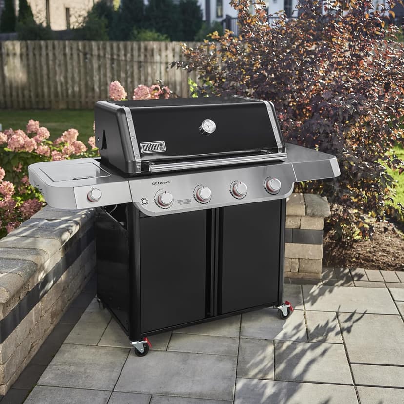 Weber Genesis E-415 Natural Gas Grill, Black