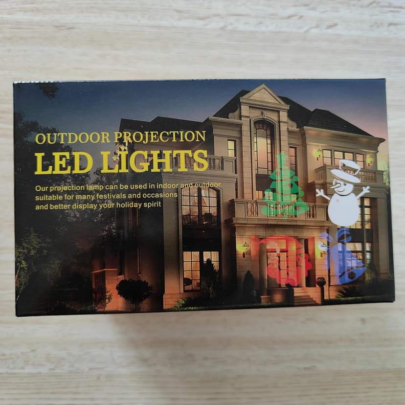 Holiday Projector Lights Outdoor,MOSSNDAR 64 HD Patterns Decorative Projector with RF Remote,Waterproof Landscape Lamp Projector for Garden Patio Independence Day Birthday Party Festival Decoration