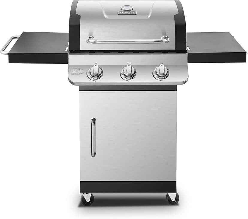 Dyna-Glo DGP397SNP-D Premier 3 Burner Propane Gas Grill, Stainless