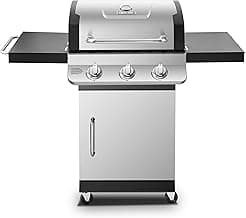 Dyna-Glo DGP397SNP-D Premier 3 Burner Propane Gas Grill, Stainless