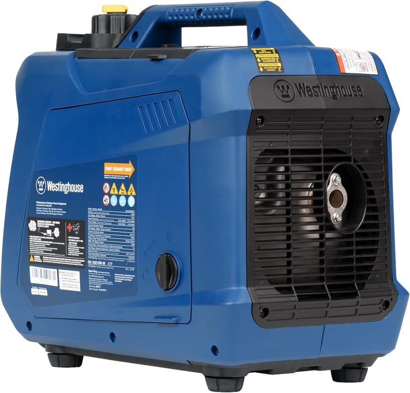 Westinghouse 2550 Peak Watt Super Quiet & Lightweight Portable Inverter Generator, RV Ready 30A Outlet, Gas and Propane Powered, CO Sensor, Parallel Capable, Long Run Time