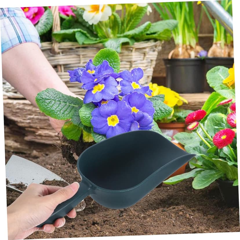 Homoyoyo Gardening Shovel Heavy-Duty Soil Scoop Cultivator Tool Indoor Gardening Supplies Garden Trowel Hand Tool for Planting Transplanting