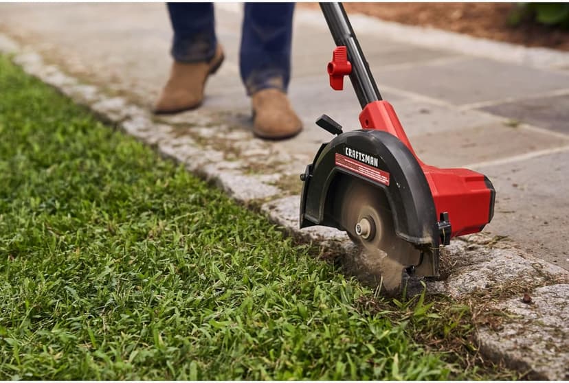 CRAFTSMAN 20V Edger Lawn Tool, Cordless Trencher, Bare Tool Only (CMCED400B)