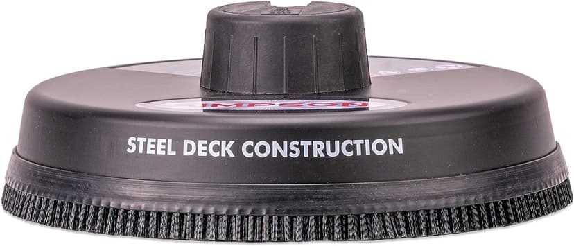 Simpson Cleaning 80165 Universal 15" Steel Pressure Washer Surface Cleaner for Cold Water Machines, 1/4" Quick Connection, Recommended Min 2200 PSI up to Max of 3700 PSI, Black