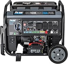 Pulsar 10500W Dual Fuel Portable Inverter Generator for Residential and Camping Use GD10KBN