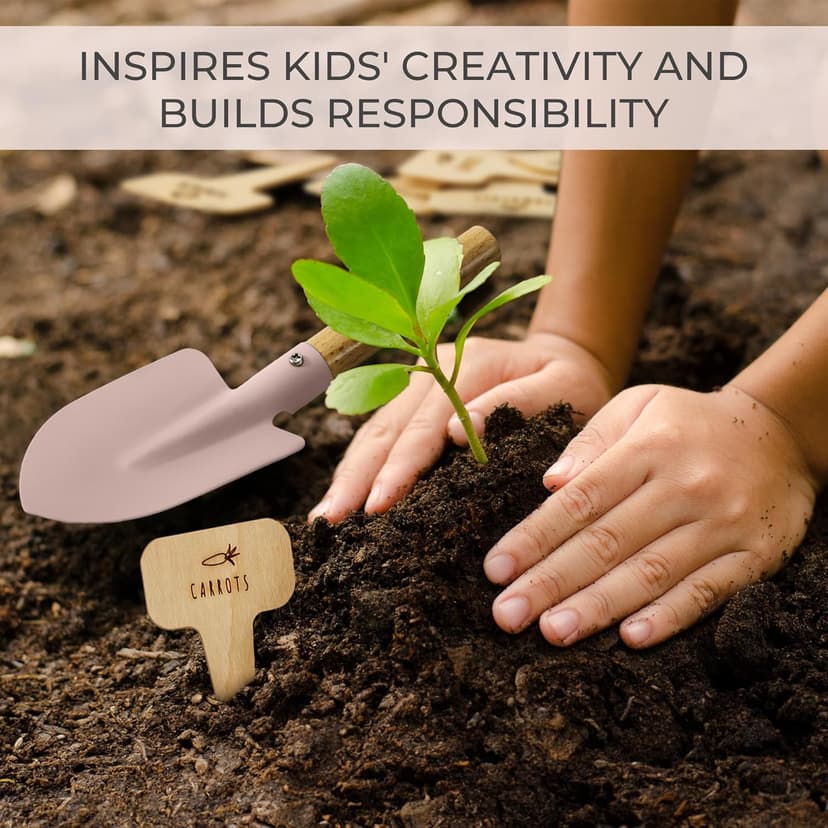ZICOTO The Ultimate Kids Gardening Set – The Perfect Toddler Gardening Set with Durable and Safe Tools for Endless Outdoor Fun - Great for Gifting to Spark Joy & Creativity in Your Little Gardener