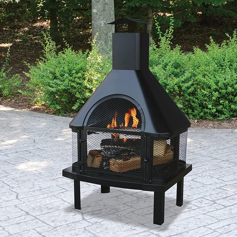 Endless Summer, Wood Burning Outdoor Fire House