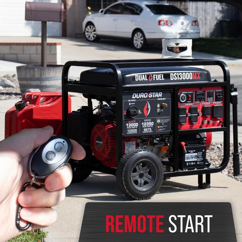 DS13000MX 13,000-Watt 500cc Dual Fuel Portable Generator