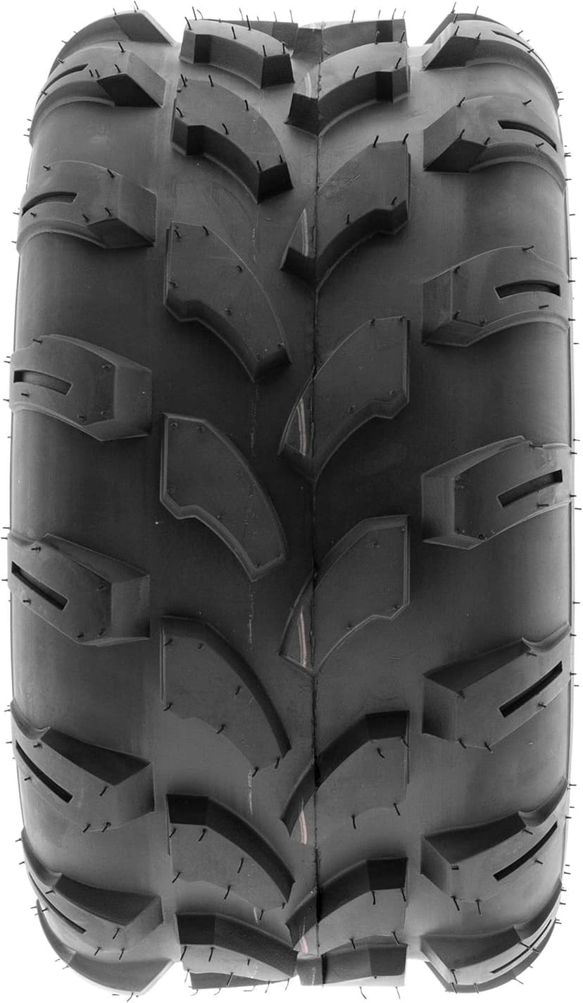 SunF A003 ATV/UTV/Lawn-Mowers Off-Road Tire 20x10-8, 6 PR, Directional Tread (Pair of 2)