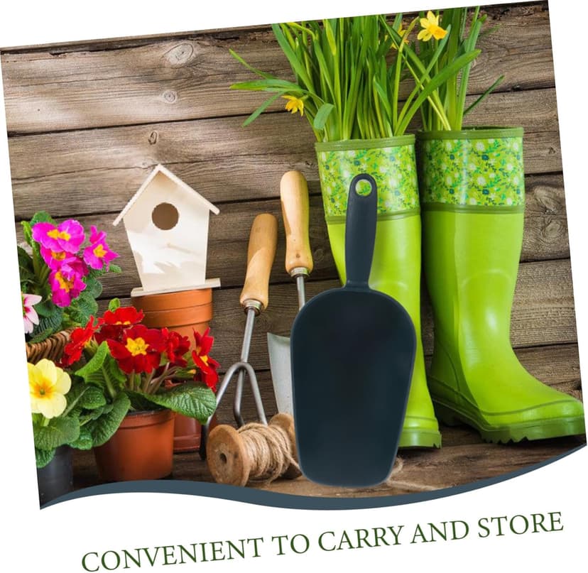 Homoyoyo Gardening Shovel Heavy-Duty Soil Scoop Cultivator Tool Indoor Gardening Supplies Garden Trowel Hand Tool for Planting Transplanting