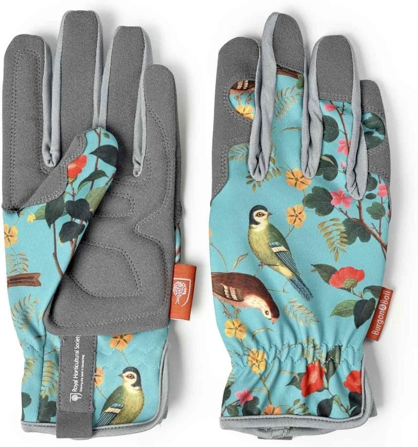 Burgon & Ball Flora & Fauna Design Flexible and Durable Ladies Premium Gardening Pruning Gloves one size fits all