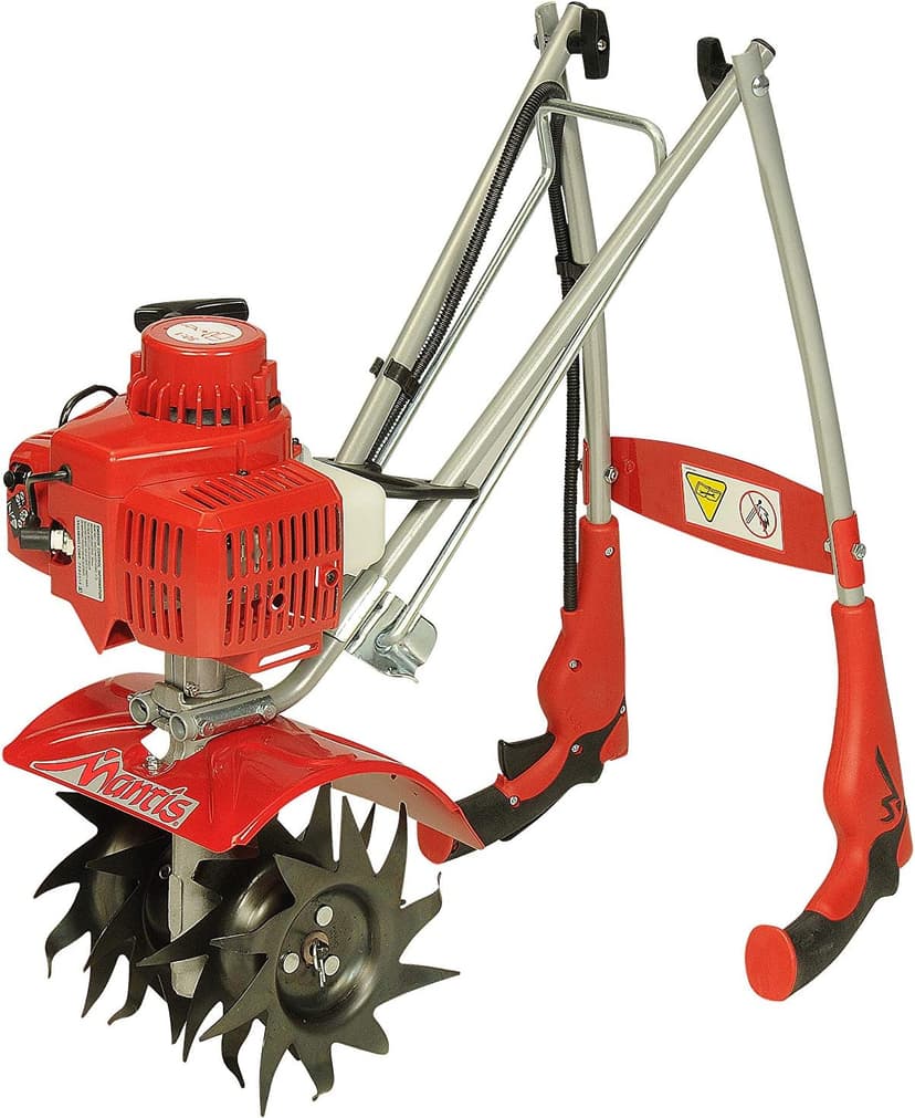Mantis 7924 2-Cycle Plus Tiller/Cultivator with FastStart Technology for 75% Easier Starts, Red