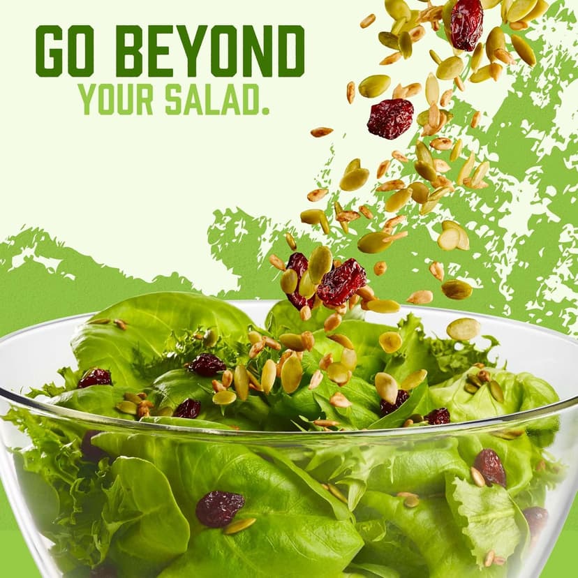 naturSource Organic Salad Topper - Salad Toppings, Salad Mix, Salad Toppers Seeds and Cranberries (32 Ounce (Pack of 1))