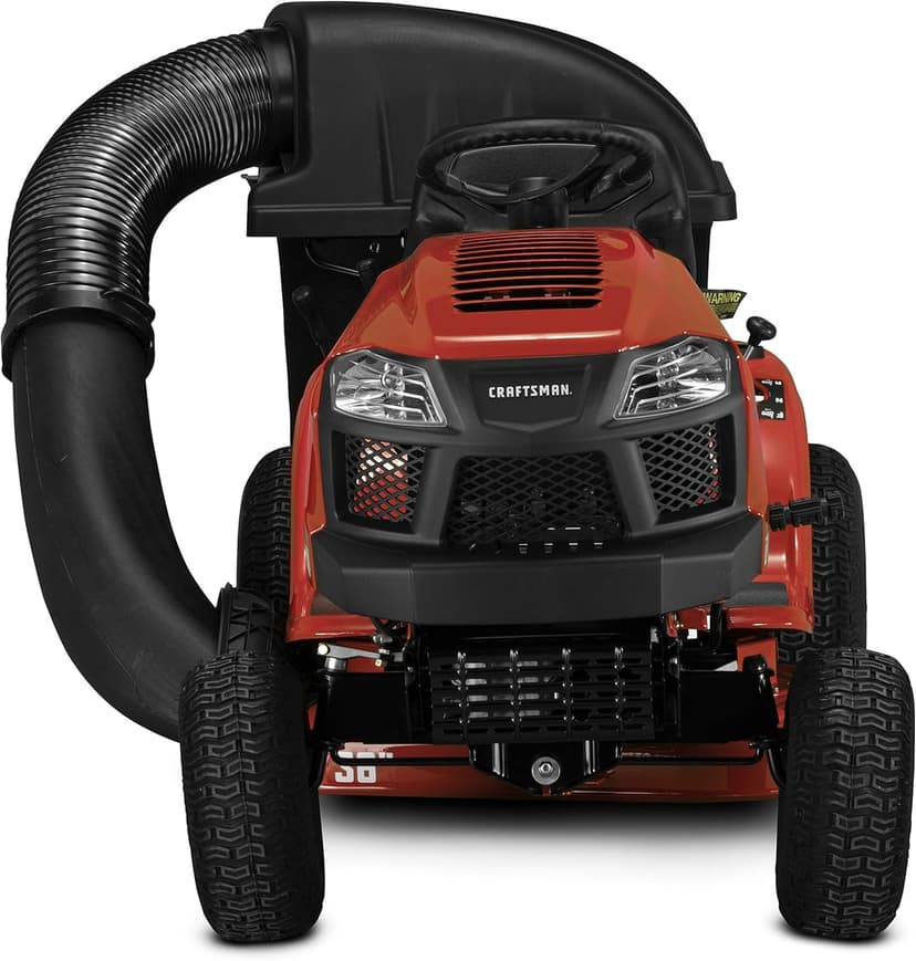 CRAFTSMAN CMXGZAMA30045 36-Inch Double Bagger Riding Mowers, Black