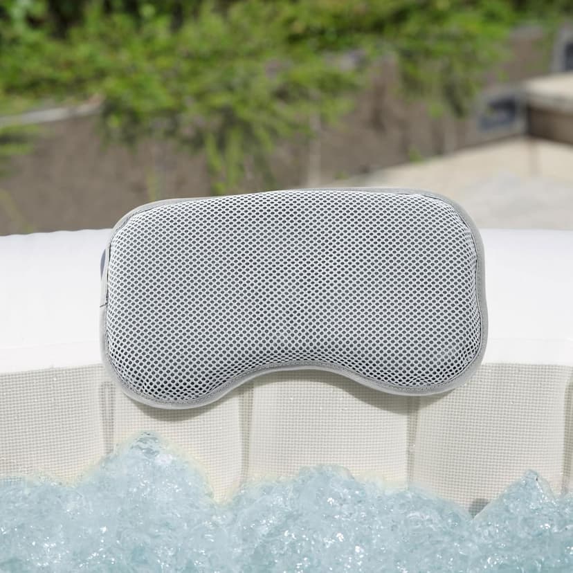 SaluSpa Padded Pillows (2-Pack),Grey