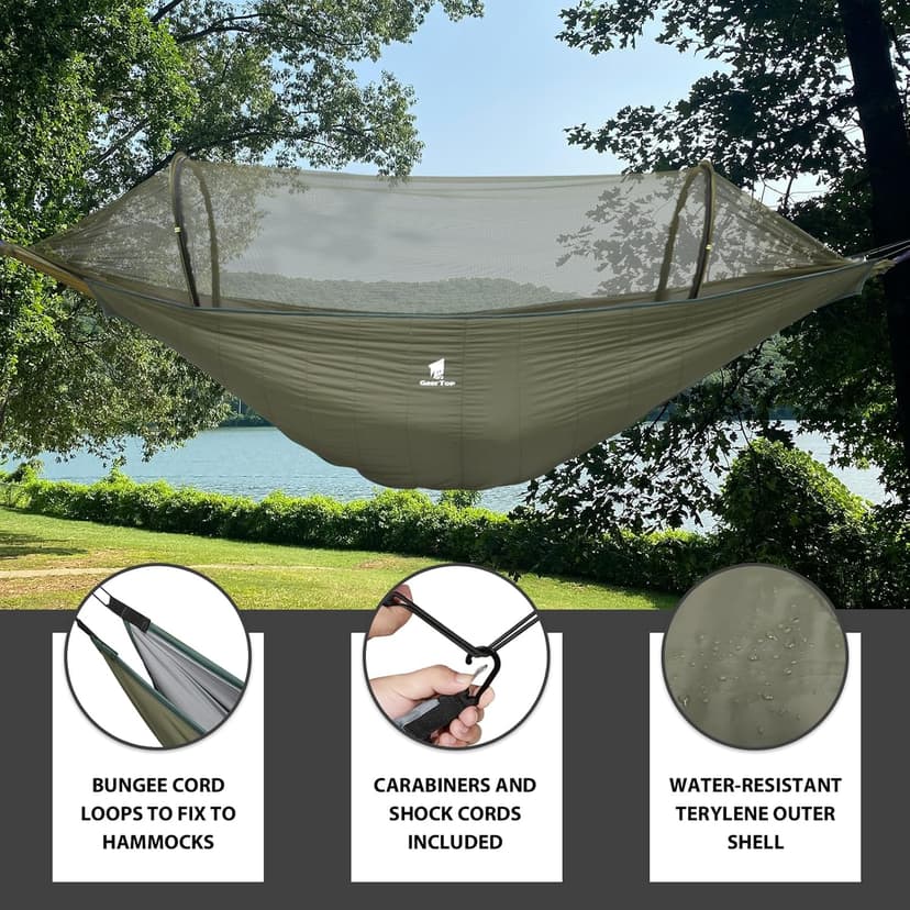 GEERTOP Ultralight Hammock Underquilt for Camping Full Length Camp Hammock Underquilts Warm 3-4 Seasons Essential Outdoor Survival Gear for Hiking Backpacking Travel