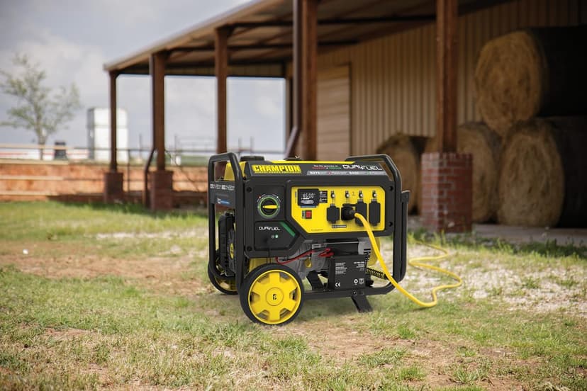 Champion Power Equipment 9375-Watt Dual Fuel Portable Generator with Electric Start and CO Shield