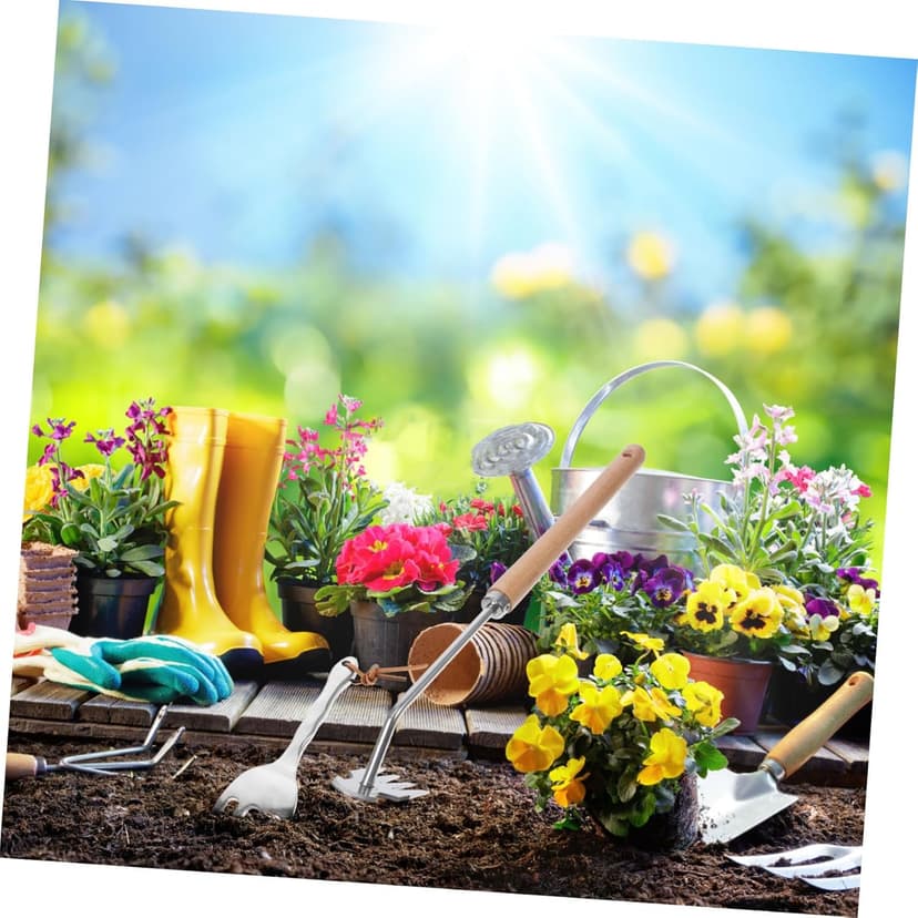 Garden Weeding Tool Ergonomic Handle Rake Multi-Function Weeder for Professional Grade Gardening