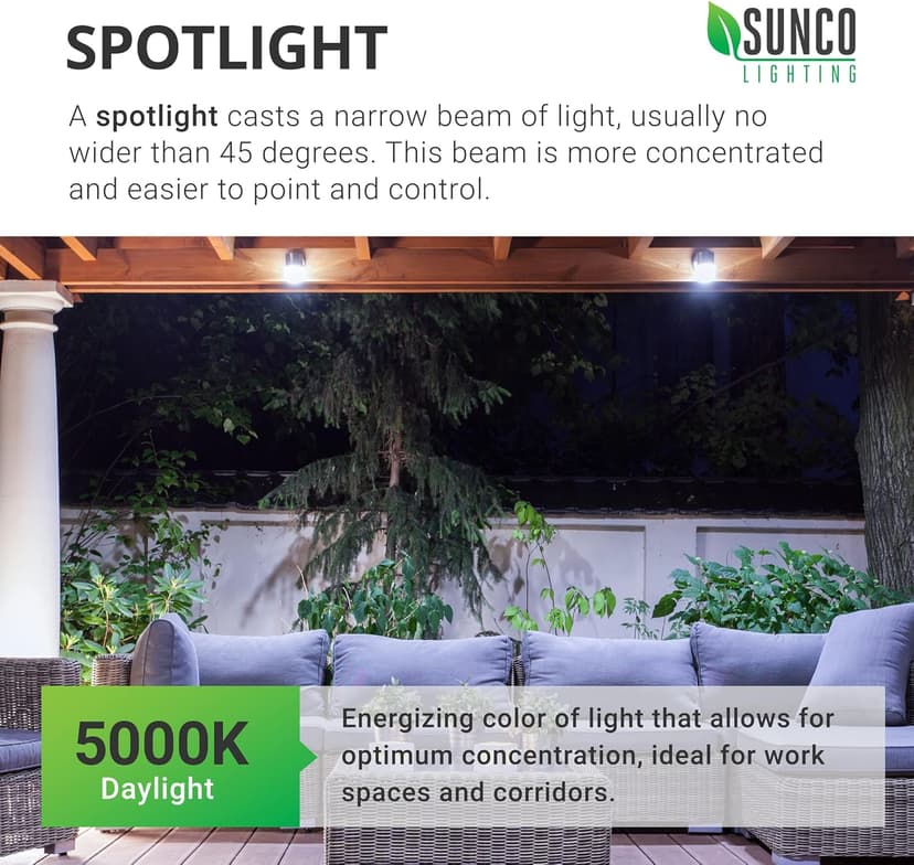 Sunco LED PAR30 Dusk to Dawn Light Bulb for Outside Porch, Patio, Backyard, 11W=75W, 850 LM, Selectable CCT 2700K/3000K/4000K/5000K, Non-Dimmable, Photocell Sensor, UL 4 Pack