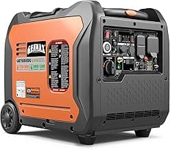 GENMAX Portable Generator, 7250W Super Quiet Dual Fuel Portable Engine with Parallel Capability, Remote/Electric Start, Ideal for Home backup power.EPA &CARB Compliant (GM7250iEDC)