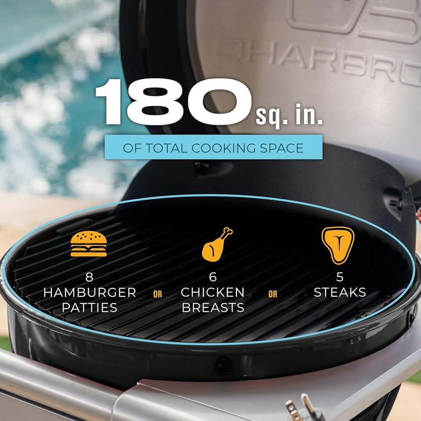 Charbroil® Bistro Pro™ Tabletop Electric Grill, Black - 25302149