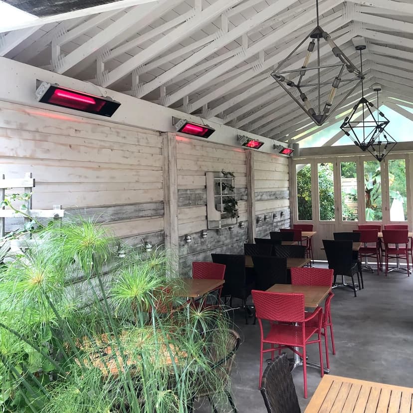 Dimplex Infrared Patio Heater, Weatherproof, Black, 1800W - Premium Radiant Heater for Indoor and Outdoor With Remote Control - Electric Outside Heater Perfect for Ceiling and Wall Mount Application