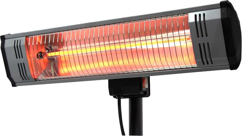 Heat Storm HS-1500-TT Infrared, 7 ft Cord, Tripod + Heater, Black