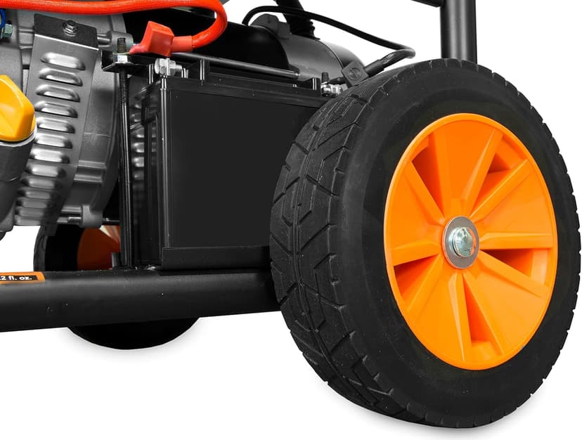 WEN 11,000-Watt 120V/240V Dual Fuel Portable Generator with Wheel Kit and Electric Start (DF1100T)