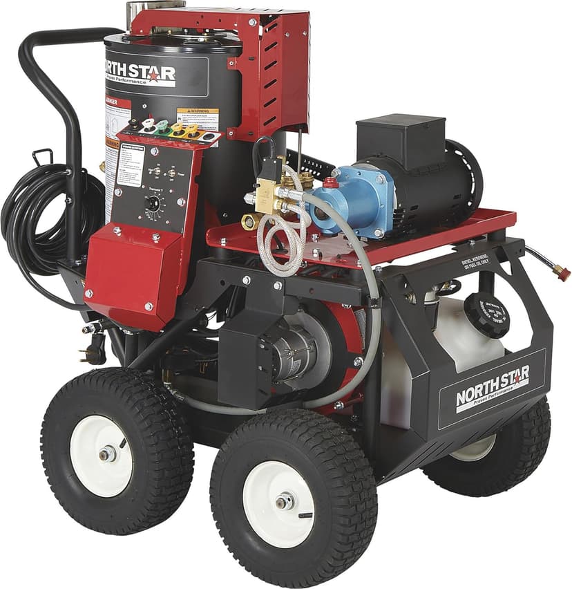 NorthStar Electric Wet Steam and Hot Water Pressure Washer — 2750 PSI, 2.5 GPM, 230 Volts