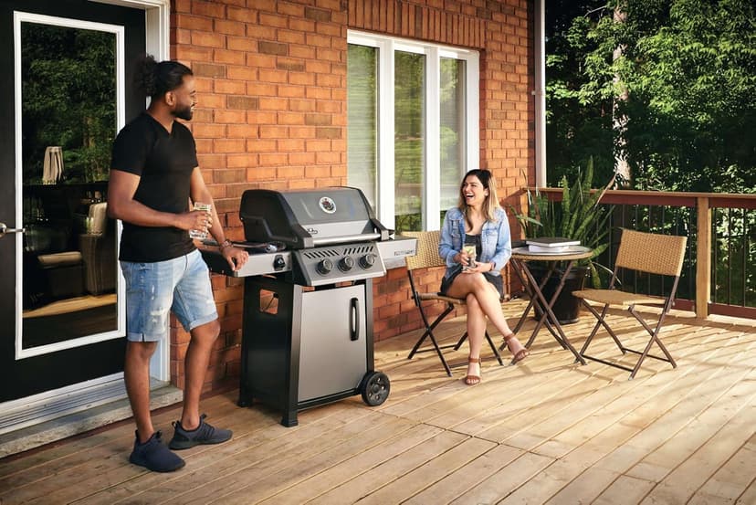 Napoleon Freestyle 365 Propane Gas Grill, Graphite Grey - 3 Burners