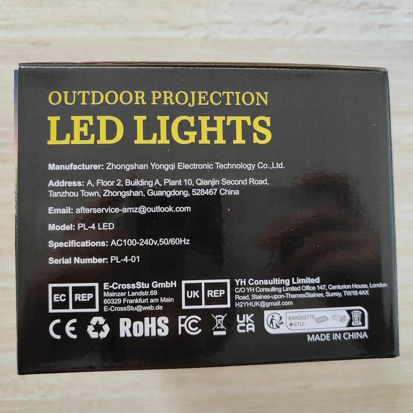 Holiday Projector Lights Outdoor,MOSSNDAR 64 HD Patterns Decorative Projector with RF Remote,Waterproof Landscape Lamp Projector for Garden Patio Independence Day Birthday Party Festival Decoration