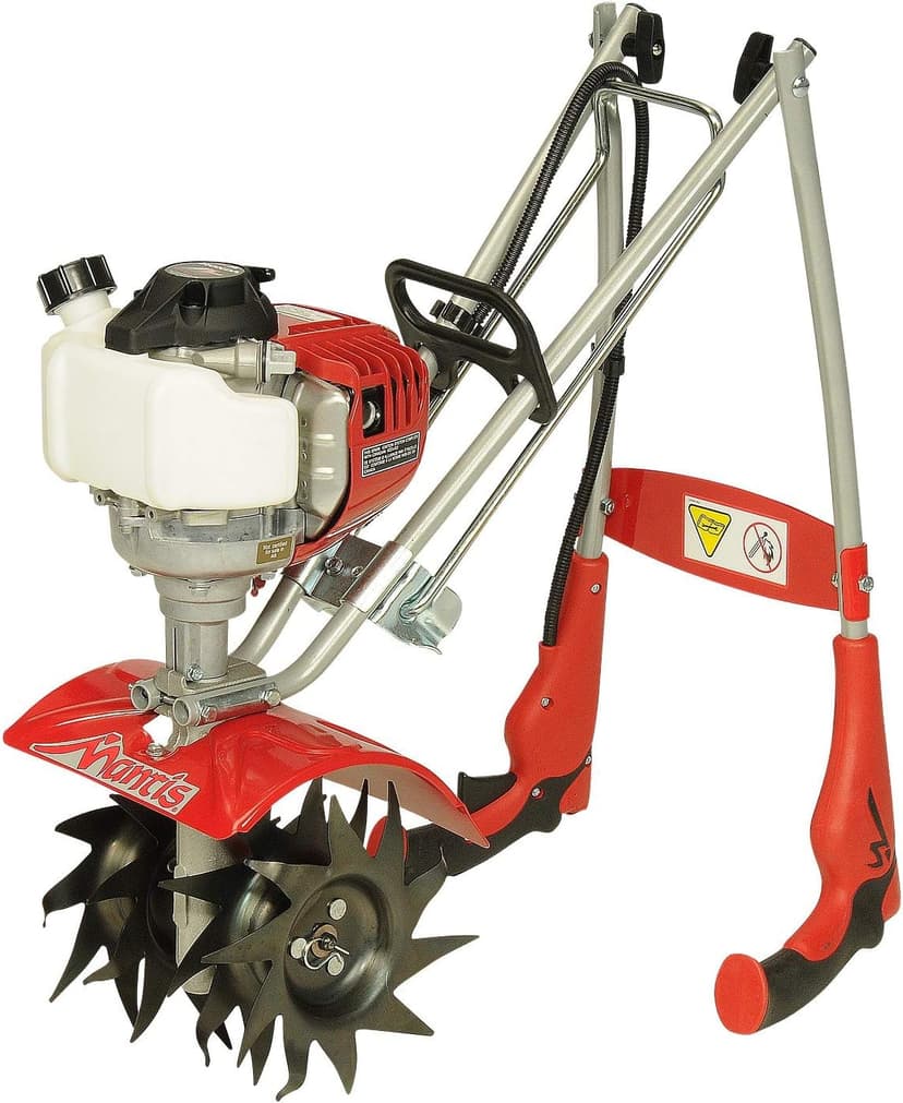 Mantis 7940 4-Cycle Tiller Cultivator Powered by Honda – Lightweight, Powerful and Compact - No Fuel Mix, Sure-Grip Handles – Built To Be Durable and Dependable