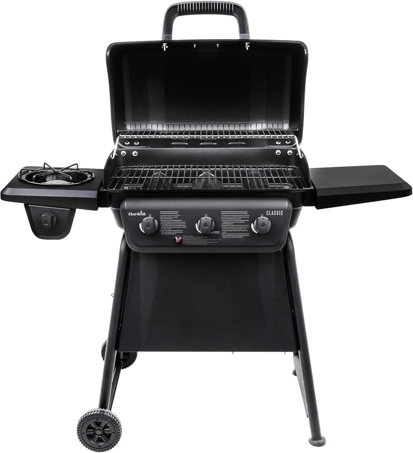 Char-Broil® Classic Series™ Convective 3-Burner with Side Burner Propane Gas Stainless Steel Grill - 463773817-P2