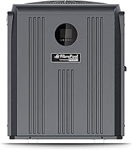 FibroPool Swimming Pool Heat Pump – Full Inverter Electric Heater – FH285-i for Pools up to 17,500 Gallons – for Above Ground and In Ground Pools and Spas – High Efficiency, No Gas or Propane Needed