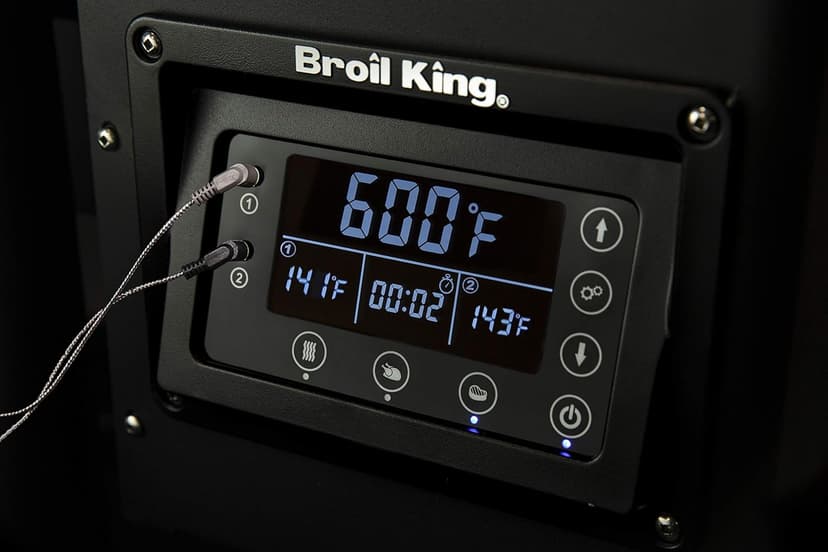 Broil King 493051 Crown Pellet 400 Pellet Grill, Black