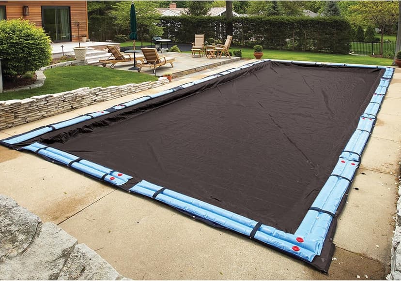 Blue Wave Bronze 8-Year 20-ft x 44-ft Rectangular In Ground Pool Winter Cover