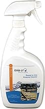 A011-J5R-1Qspry Ready-to-Use Enzyme Cleaner Spray Bottle for Pools, 1-Quart, Translucent light yellow liquid