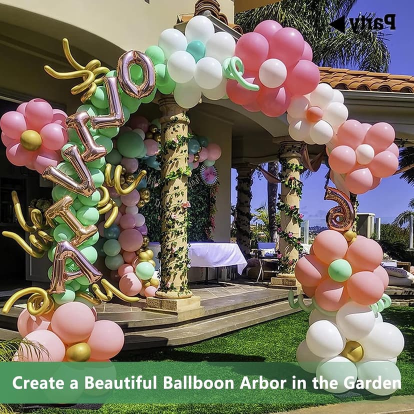 7.9 Ft H x 4.6 Ft W Metal Pergola Arbor, Easy to Assemble, for Various Climbing Plant Wedding Garden Arch Bridal Party Decoration Wide Arbor, 1 Pack