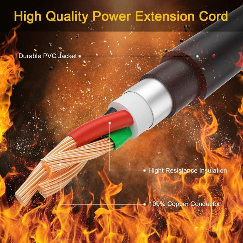 Welder Adapter Plug Cord, L14-30P Twist-Lock Male to 6-50R Female, 4 Prong to 3 Prong Generator to Welder Adapter Power Cord, 1.5FT