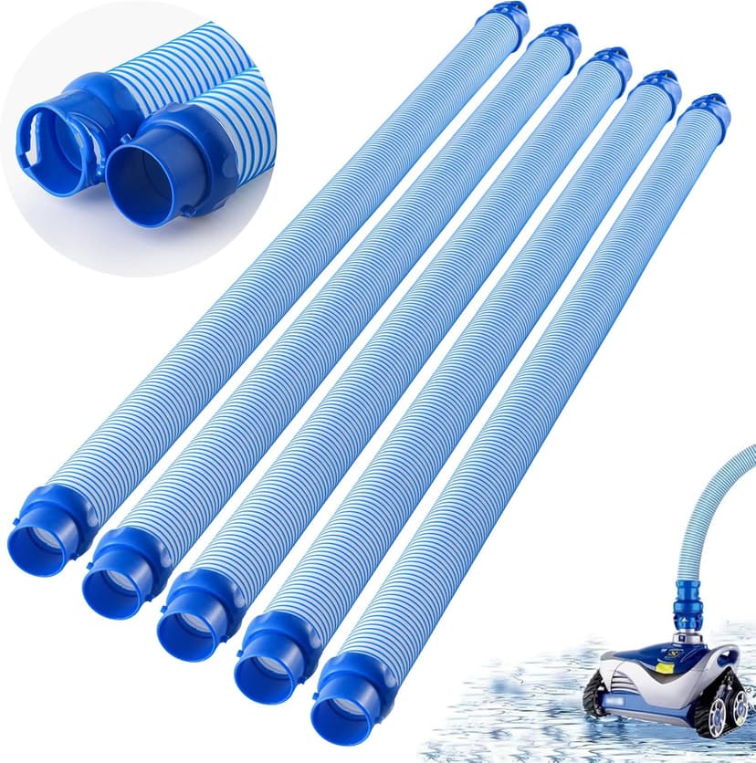 R0527700 Pool Cleaner Vacuum Hose for Zodiac MX6 MX8 Replacement Parts, Twist Lock Pool Vacuum Hose 39inch Suitable for Cleaning Swimming Pool （5 packs）