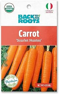 Seed Packet - Carrot 'Scarlet Nantes' 420mg