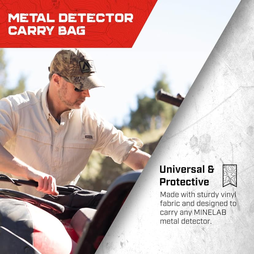 MINELAB MANTICORE Metal Detector Professional Bundle for Adults with PRO-FIND 40 Waterproof Pinpointer & Universal Metal Detector Carry Bag