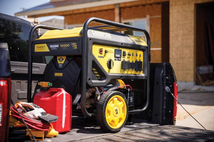 Champion Power Equipment 15,000-Watt MKE Series Portable Generator with Electric Start and CO Shield