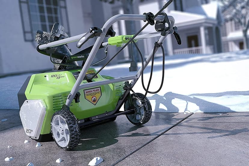 Greenworks 13 Amp 20-Inch Corded Snow Blower, 2600502